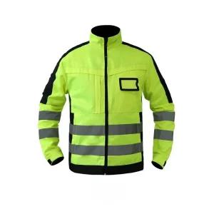 야간 형광색 작업복 노가다 방호복 도로 교통 반사 형광 상의 S 165CM