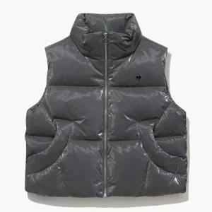 [르꼬끄](센텀시티점)(40% OFF) Lecoq 여성 크롭 다운 베스트 (QP422ODVN1_DGR)