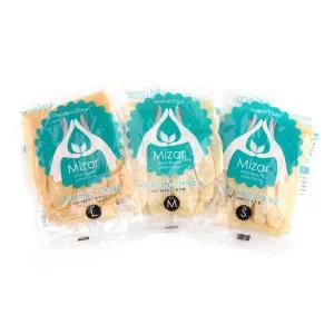 미자르 아이보리 장갑 미용 라텍스 고무 장갑