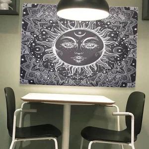 대형 패브릭 거실 침실 인테리어 포스터 액자 M가랜드 벽장식 꾸미기 월데코 촬영소품 용소품 방꾸미기 가