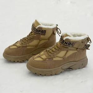 남성 키높이 털안감 워커 1P 겨울 컬러 방한화 패션 패션신발
