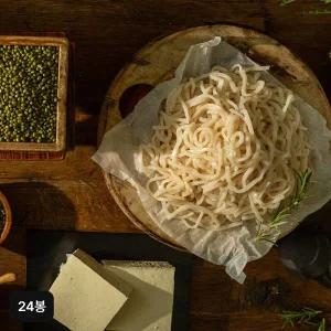 [NS홈쇼핑]신덕재명인 3단 압출 쫄깃 두부면 24봉(두부면X24+비빔소스X10+멸치스프X7+얼큰스..[35551614]