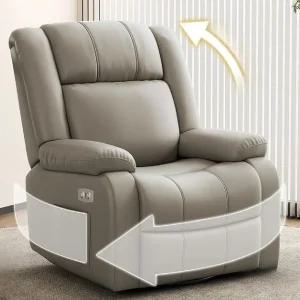 소파 네일샵 회전 마사지 리클라이너 패브릭 1인 전동의자
