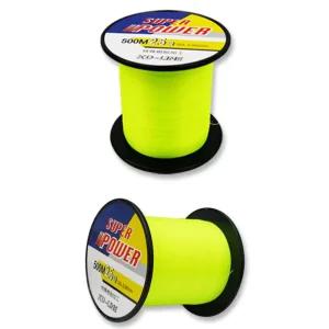 대용량 멀티나일론 전천후 낚싯줄 500M낚시 원줄 원투 루어 찌낚시 대낚시 용품 카본 민물 바다 베스 선상