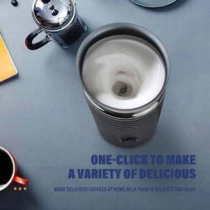 220V 500W 전기 우유 거품기 콜드/핫 듀얼 효과 다기능 폼 메이커 라떼 카푸치노 초콜릿 자동