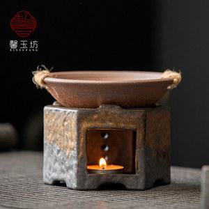 레트로 양초 스토브 세트 장식 찻잎 스토브, 소이캔들 전구 원두 워머, 티라이트워머