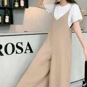 G125146 통치마바지 점프슈트 끈나시