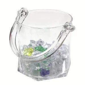 육각 아크릴얼음통 위스키 샴페인 아이스버킷 얼음틀 신혼부부