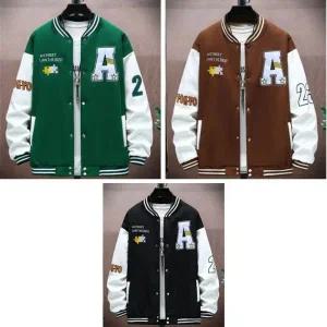 아우터 캐주얼 남자 편한 남 잠바 야구잠바 야