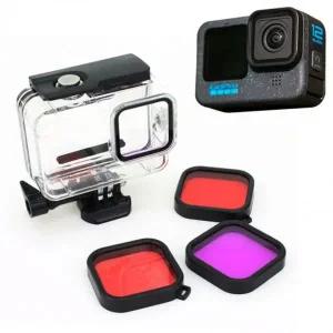 고프로 방수 케이스 히어로 렌즈 필터