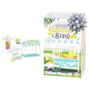 eAj 생일 선물용 하미 리멘트 귀여운 블라인드 박스 디오라마 미니어처 피규어 세트, 파티 호감, 스트레스 해소, 수집용 장난감, 선풍기, 릴랙세이션 (시네마롤의 레모네이드 스탠드) - 1개의 PC. 미스터리 세트