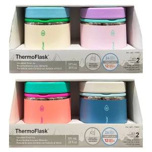 써모플라스크 보온 보냉 죽통 591ml 2P 세트 코스트코 스텐 밀폐 국물 도시락통 손잡이