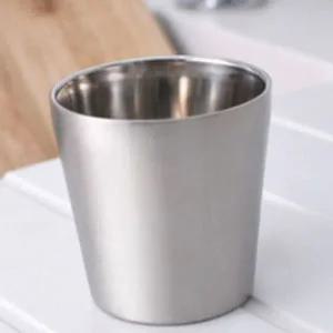 [골드스마일]머그컵 커피잔 식당 스텐 스텐컵 무광 이중진공 물컵 예쁜컵