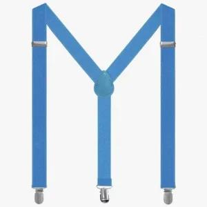 블루 멜빵 패션 멜빵바지 컬러 바지 끈 일러스트