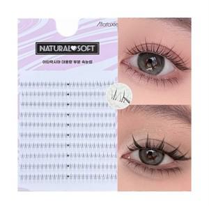아타락시아 140가닥 대용량 가닥 속눈썹 부분 인조 자연스러운 셀프 연장