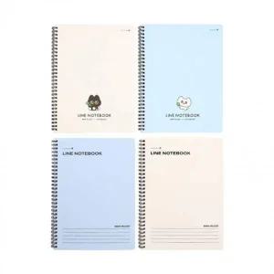 [셀러에이드]3500 IV SP노트 심플캐릭터(16절/좌철/) A4노트 설교노트 A3702노트