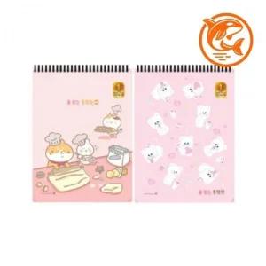 [셀러에이드]5권 귀여운 캐릭터 노선 없는 세미노트 북컬러 아기 A4노트 설교노트