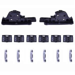 Tiny Force14Pcs 선루프 브래킷 슬라이더 버클 레일 클립 수리 키트 2015-2021 레니게이드와 호환됨 77368445 77368446 77368447 77368448 교체