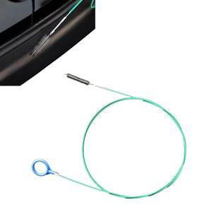 건헌트 1 PC 차량 선루프 배수구 청소 도구, 9.84피트 연질 방수 PP 파이프 준설 액세서리, 자동차 트레일러 트럭 SUV 차량용 범용 브러시 교체(다색)