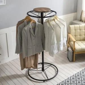 원형 스태드 회전행거 옷가게 옷걸이