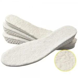 겨울 보온 라텍스 양털 기모 키높이 깔창 2cm 3cm 4cm