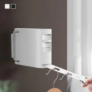 실내용 스마트 와이어 빨랫줄 건조 세탁걸이 대 빨랫 빨래줄걸이 이중 다용도 자동수축