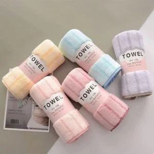 먼지없는수건 5종세트 페이 올 극세사 수건 스포츠 페이스 고급수건 수영수건 극세사수건 타월 유치원수건