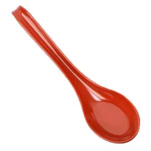 수저 용 멜라민 스푼 우동숟가락 국물 숟가락 4.2cm