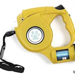 애견 리드줄 옐로우 산책 반려견 목줄 강아지 산책줄