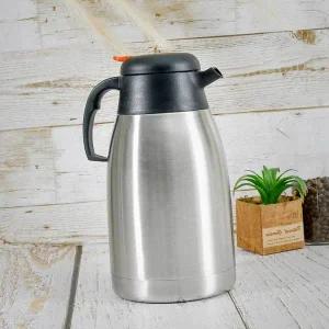 보온보냉 주전자 진공포트 손잡이 스텐 이중 진공