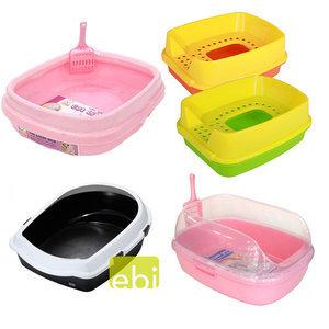 [모래샵증정]펫타임 고양이 좌변기평판형화장실 리첼평판화장실 유로펫점보 월드펫돔화장실