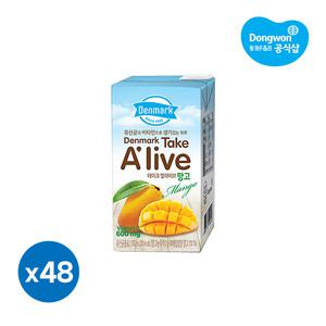 [동원] 테이크 얼라이브 망고 120ml 48개