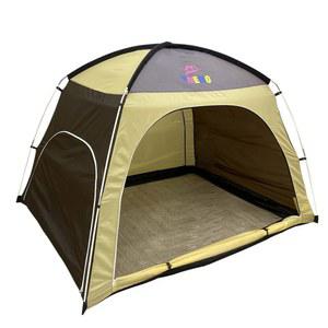 원터치 난방텐트 보온 방한 벙커 더블 방한용품 이글루텐트 온열 패브릭 야외 3초설치 1인