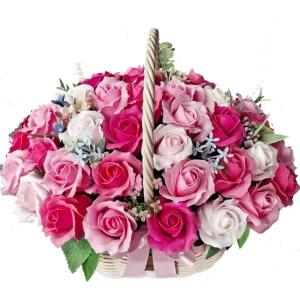 비누꽃바구니 프로포즈 생일 화이트데이