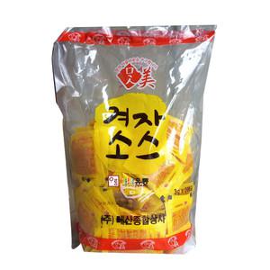 태산/맛미ㅡ겨자소스 3g x200개 / 무.배  / 하절기에는 냉장보관/ 배달용 일회용 냉면용 겨자소스