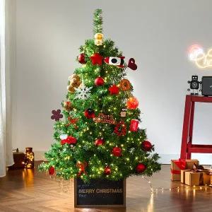 [디오트리]크리스마스 트리 꾸미기 장식 전구 풀세트  10종 중 택일 보관 가방 증정