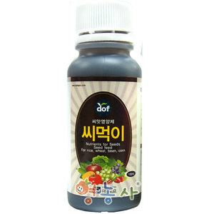 씨앗영양제 씨먹이 100ml 씨감자 씨마늘 발아 종자 침지 소독