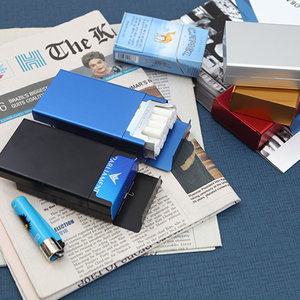 메탈 통째로 담배케이스/일반형담배/알루미늄/파우치/하드케이스/통/곽