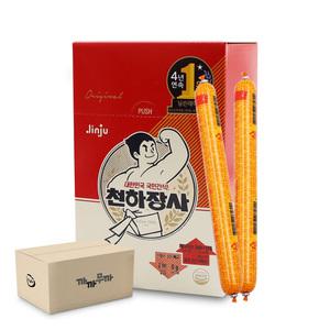 진주 천하장사 980g (28gx35개) (1박스-6통) 소시지