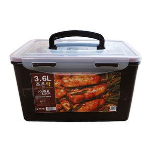 김장통 김치통 2L~20L 플라스틱 반찬통 조은락 김치밀폐용기