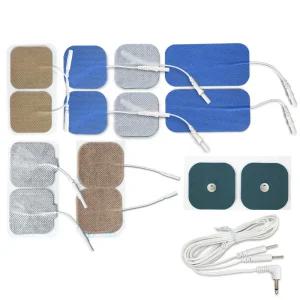 저주파패드 저주파코드 택1 단추식 핀타입 전극코드