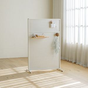 [레트로하우스] 틴우드 타공판 철제파티션 800 (하프)