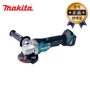 마끼다 충전그라인더 DGA408Z 본체 100mm DGA408ZX1 패들스위치 전자브레이크 연마 절삭 18V