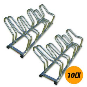 삼원스틸 스테인리스 자전거거치대 보관대 10대 일자형 아파트자전거거치대/보관대