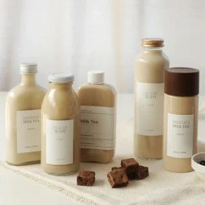 밀크티 병 더치 커피 콜드브루 보틀 유리 용기 음료 주스 PET