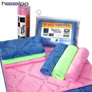 [힐포]국산 극세사 쟈가드 스포츠타올 수영 등산 운동 건식 스포츠타월 인쇄 제작s