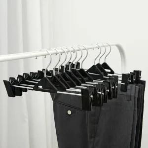 10p 바지걸이 옷가게 매장용 집게형 다용도 옷걸이