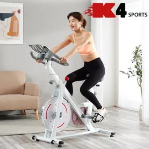 K4스포츠아몸디 K4-342 스핀바이크 마그네틱 저소음실내자전거 스피닝 헬스 자전거 실내 싸이클