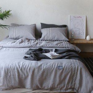 [에이트룸]더메종 뱀부 시어서커 호텔침구 여름이불 풀세트