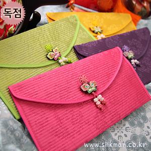 (주)비단장이 누비 통장집 / 장지갑 용돈지갑 용돈봉투 상품권봉투